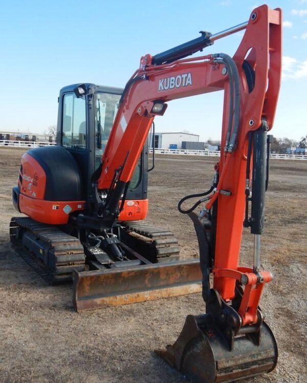 2019 Kubota KX040-4 mini excavator - Image 4