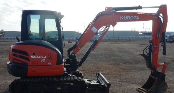 2019 Kubota KX040-4 mini excavator - Image 5