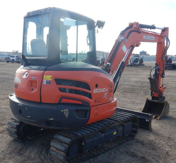 2019 Kubota KX040-4 mini excavator - Image 6